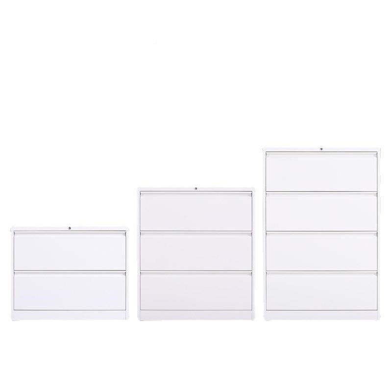 钢制挂捞HC-001柜三四斗卡屉箱办公4文件矮柜a资柜挂X料快劳柜夹