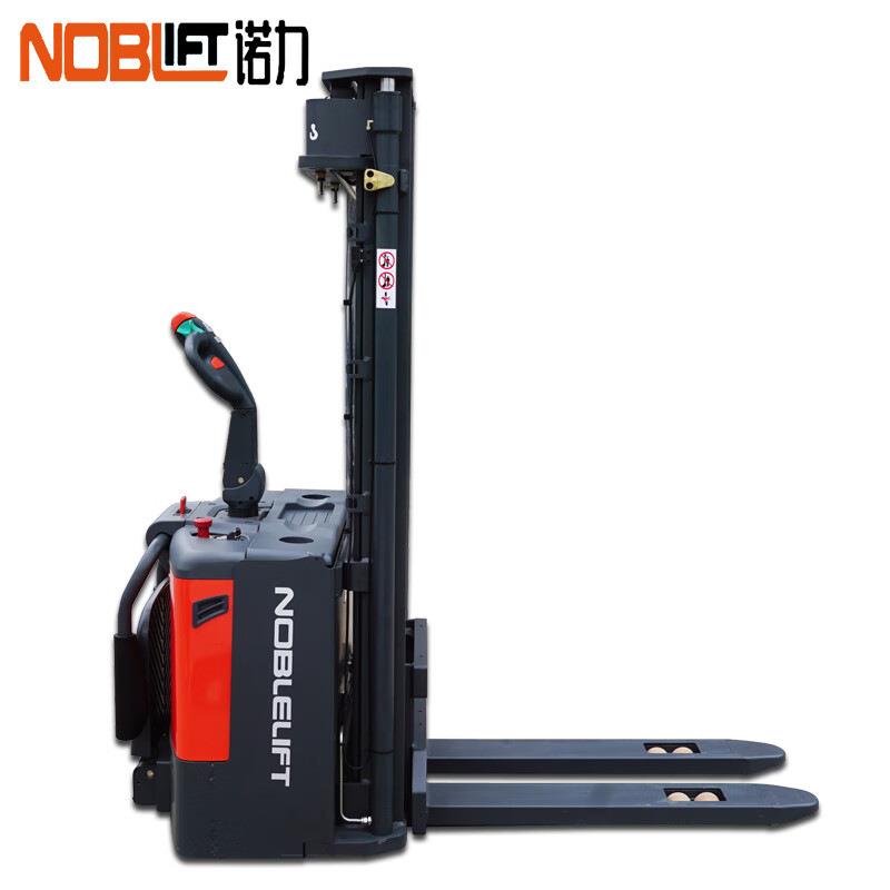 全电动站驾式堆高升高车PS16W载重1.6吨液压装卸叉车搬运车