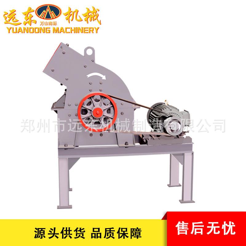 锤式破碎机小型移动制砂机砖块石头玻璃煤块建筑垃圾粉碎机打沙机