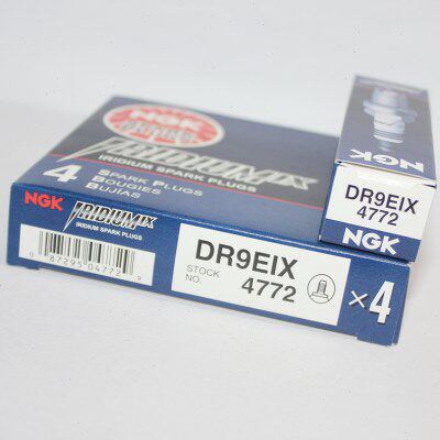 NGK铱金火花塞DR9EIX适用于花猫银猫鑫源440棍王CB400SS D8EA DR8