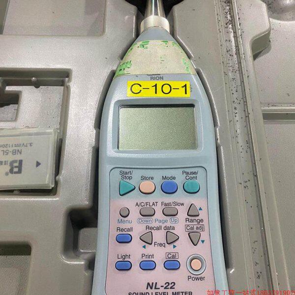 拍前询价:原装正品RION理音普通声级计 精密噪声测量仪器 噪音计