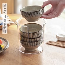 厨房柜子分层置物架饭碗碟收纳架E双层橱柜碗碟架锅盖架餐具置