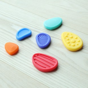 儿童感官玩具触觉忆注压石触感分类触摸J记板力训练蒙氏感官专减