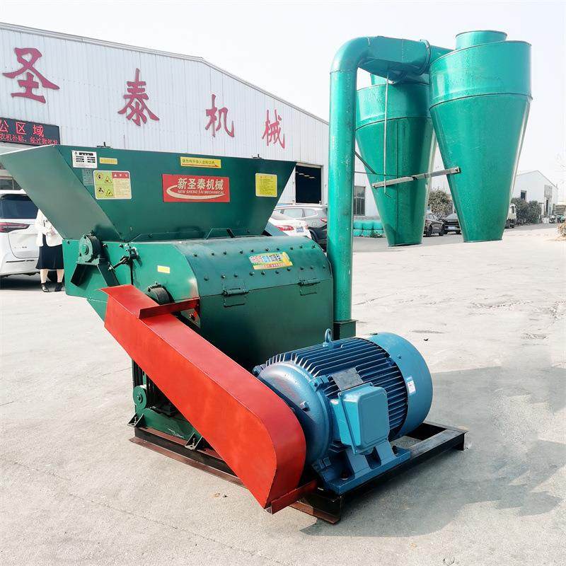 畜牧饲料粉碎机自动进料打糠机全自动花生秧粉糠机,畜牧/养殖物资,特种养殖设备,淘宝优惠券,粉丝福利购,淘宝优惠卷