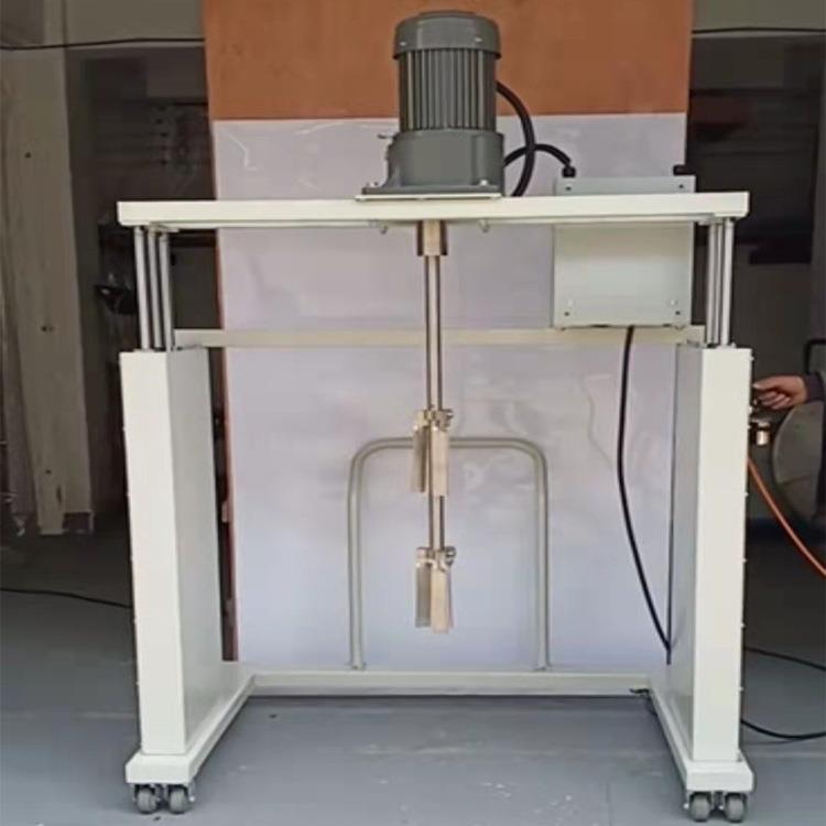 IBC吨桶推车升降式电动搅拌机1000L化工液体搅拌机