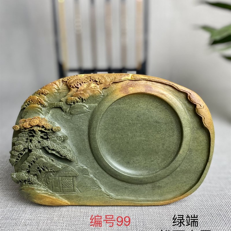 正宗肇庆端砚砚台老坑坑仔麻子坑宋坑梅花坑等名坑非歙砚