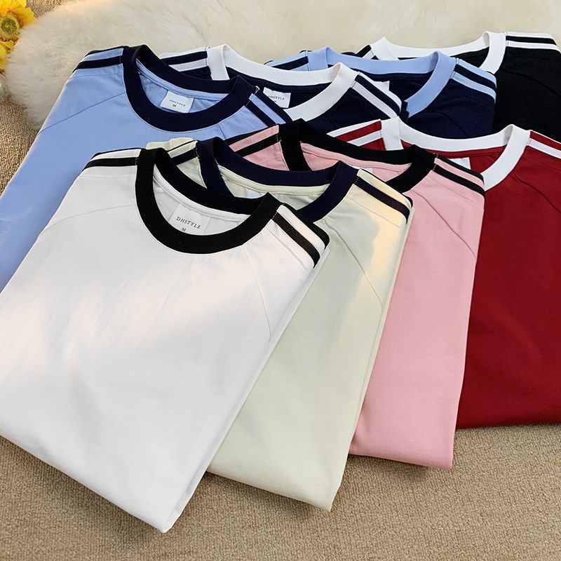 t恤定制印logo文化衫订制同学聚会毕业班服刺绣diy体恤印图字