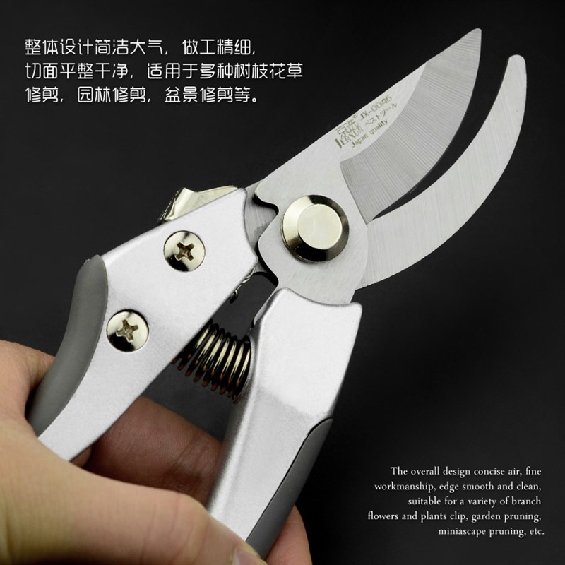 京选修枝剪园林园艺剪刀果枝剪F修花剪刀果树木粗枝剪工具