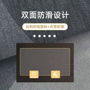 入户门地垫高级感耐脏防滑进门口垫免洗可擦玄关家用客厅地毯门垫