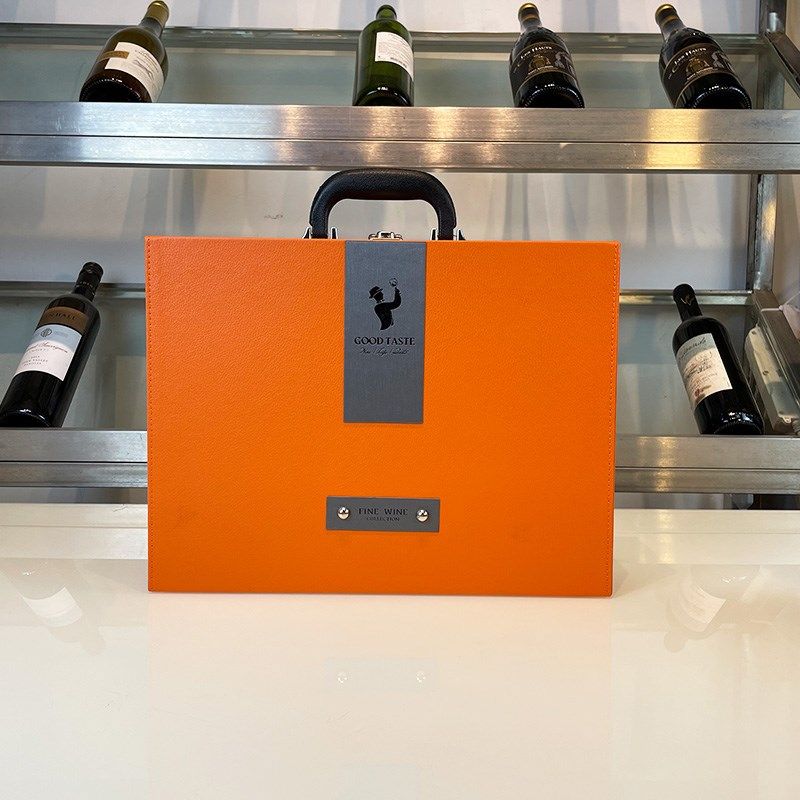 红酒包装礼盒中秋送礼高档双支装 C红酒盒手提2支葡萄酒瓶箱子现