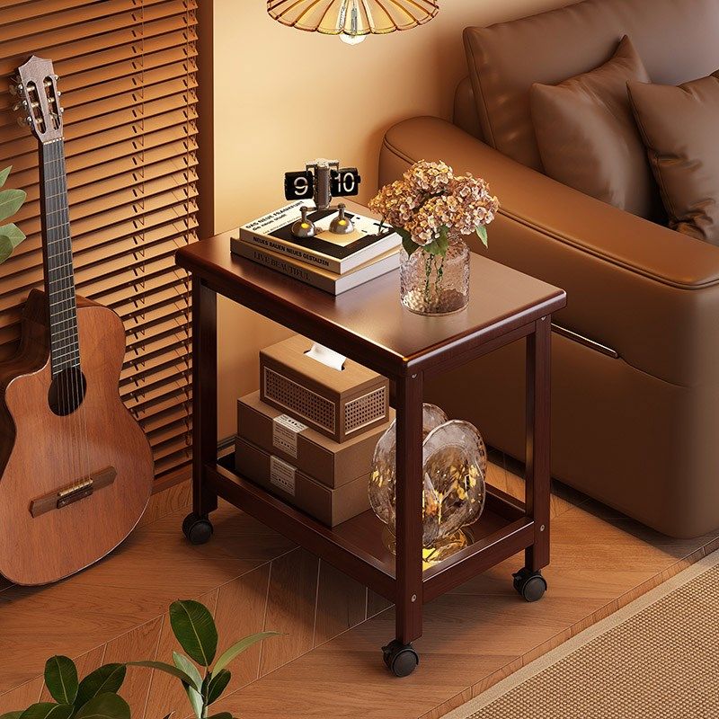 中古风小推车客厅边桌茶几收纳置物架高级感可移动家用沙发边几柜,住宅家具,移动边几/推车,淘宝优惠券,粉丝福利购,淘宝优惠卷