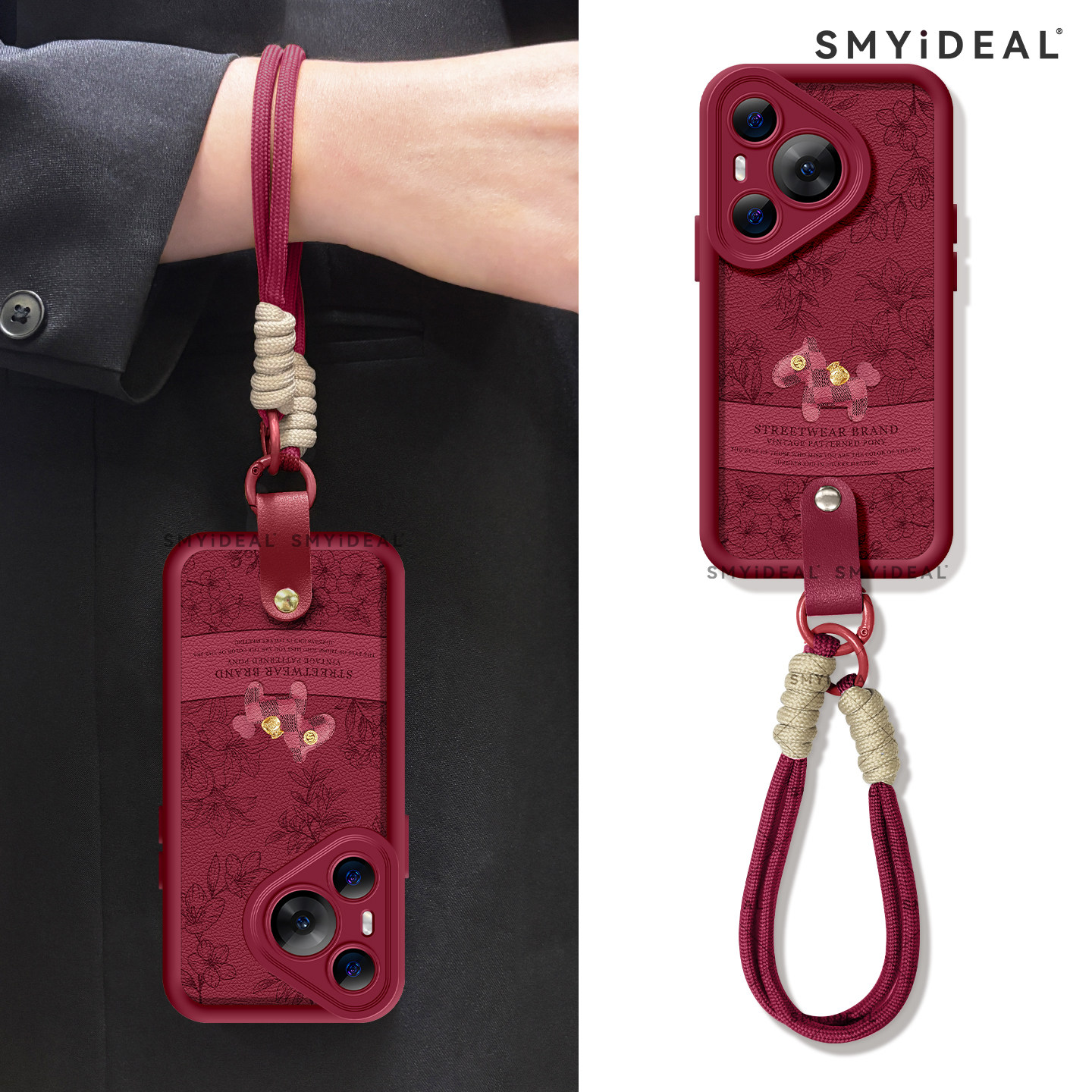 新年百福马适用华为Pura80手机壳P70pro本命年p60新款全包镜头p50新年p40外壳Pura70Ultra红色Pura80pro过年,3C数码配件,手机保护套/壳,淘宝优惠券,粉丝福利购,淘宝优惠卷