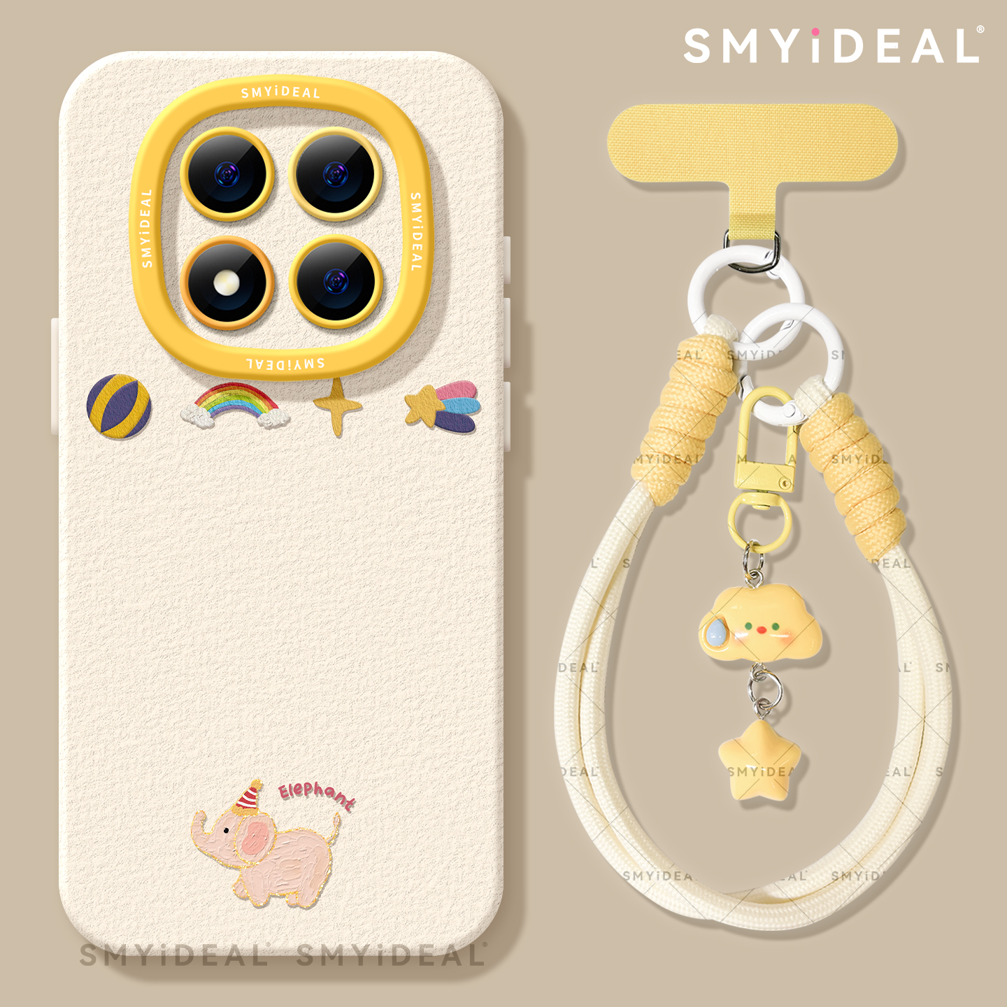 适用红米note15pro手机壳女款note14保护套小米高级note13pro硅胶防摔10por+全包13油画小象12turbo软11好看