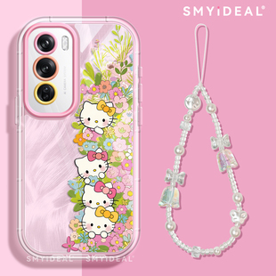 14pro外壳11女高颜值r12高级感10新款 适用opporeno14手机壳reno13新款 findx8全包findx7防摔findx6花朵kt猫x5