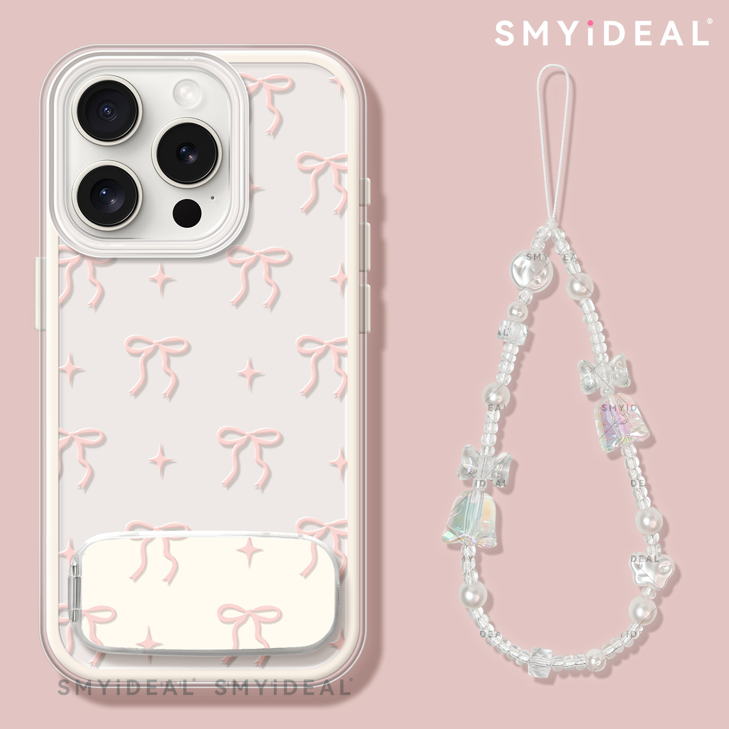 蝴蝶结适用苹果16promax手机壳新款iphone15prom