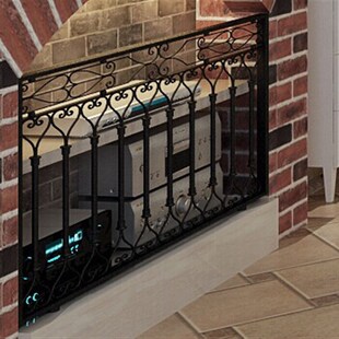 铁艺室内护栏阁楼防护栏阳台飘窗护栏楼梯护栏扶手护栏围墙防盗网