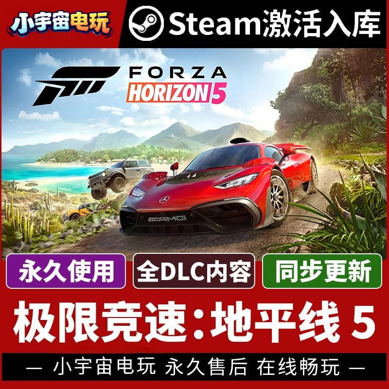 【极限竞速：地平线5 可联机】Steam游戏授权国区CDK不限区激活码