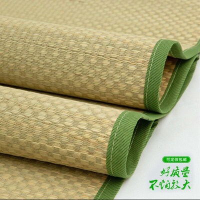 天然草席夏季折叠芦苇席子草编织学生宿舍单人幼儿园儿童专用凉席