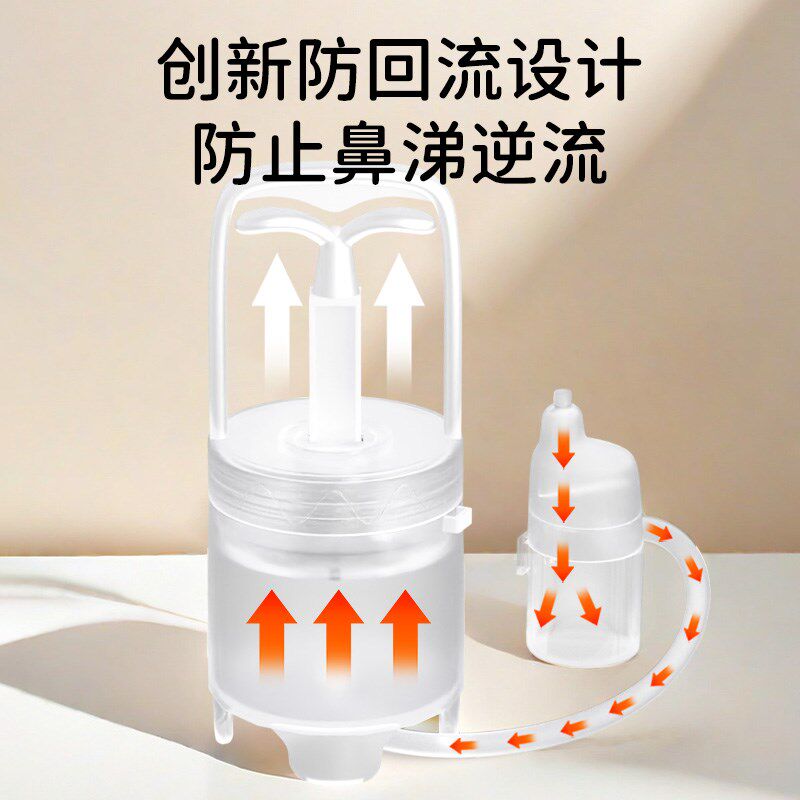 宝宝吸鼻器婴儿新生儿小月龄负压吸鼻涕神器儿童鼻子清理器鼻吸器