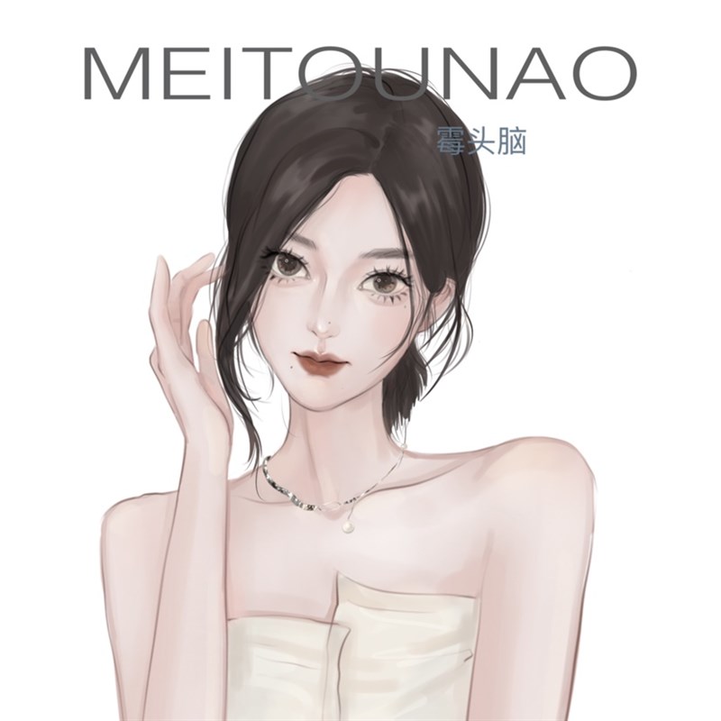 M精致韩系手绘头像定制约稿卡通情侣定制插画宠物真人物照片设计