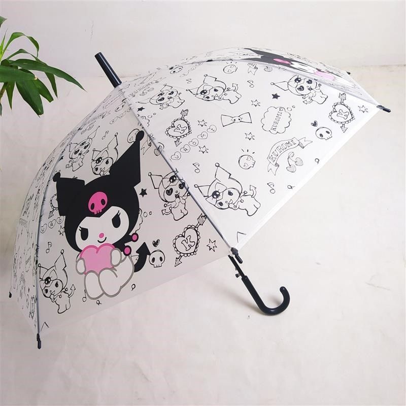 可爱草莓熊儿童雨伞卡通儿童伞幼儿园小学生公主伞晴雨两用