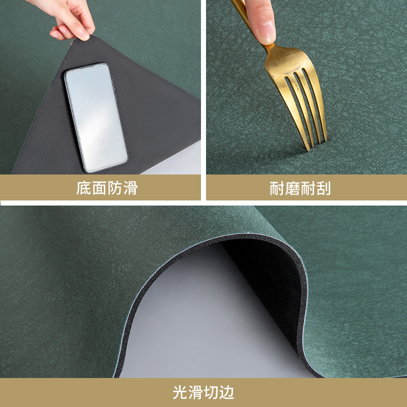 定制裁剪简约纯色厨房地垫可擦免洗吸油吸水脚垫长条地毯防滑防油