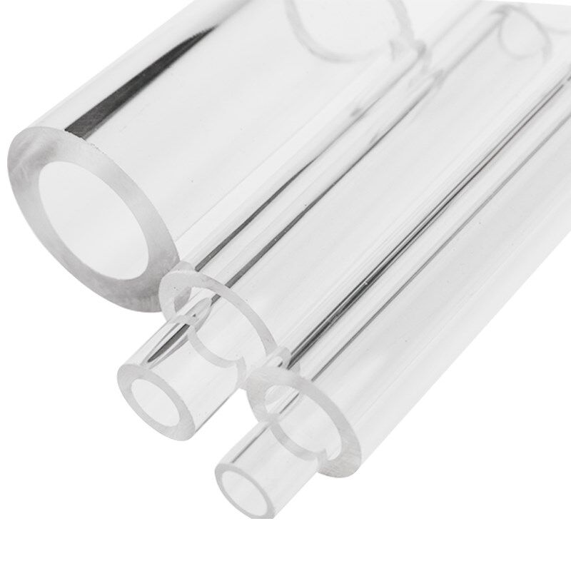 高透明亚克力有机玻璃管3-1500mm圆管空心硬质管彩色有机玻璃定制