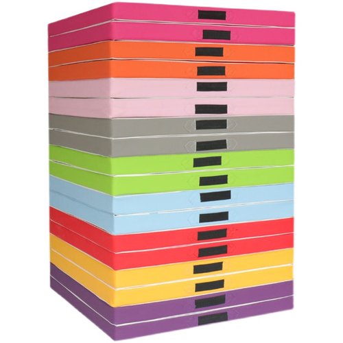 舞蹈垫子体操垫仰卧起坐垫子加厚折叠儿童健身垫海绵垫训练练功垫