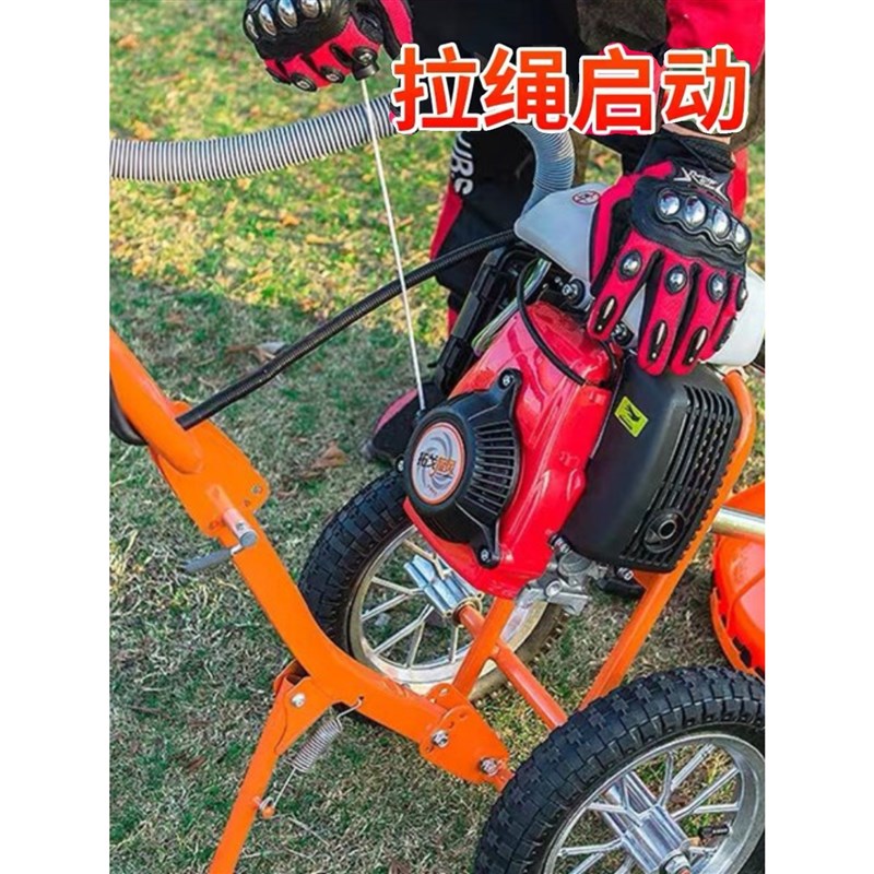 斯蒂尔汽油割草机汽油手推式四冲程E小型多功能农用打锄草收割家