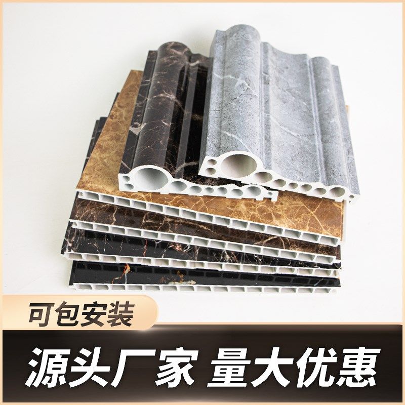 石塑电梯门套线 仿大理石电梯套口包套侧板门框装饰线条