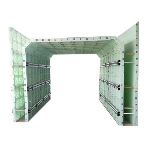 建筑塑料模板工程排水沟模板现浇塑钢拱形骨架护坡管廊防撞墙模板