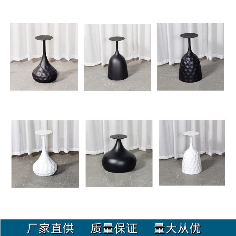桌腿支架边几架子网红个性小茶几角几支架岩板木板大X理石支撑架图片