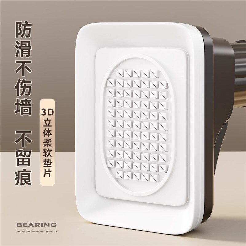 免打孔伸缩晾衣杆阳台固定式飘窗晾衣架窗帘杆衣柜卫生间墙上撑杆