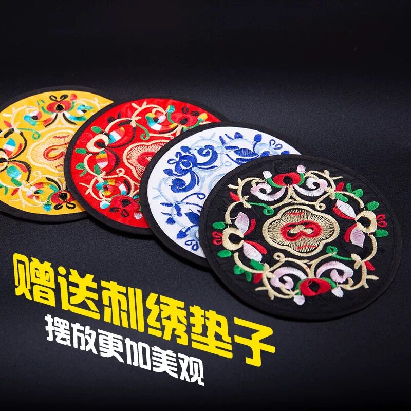 出国送老外礼品中国风特色京剧脸谱人物娃娃玩偶人偶装饰摆件
