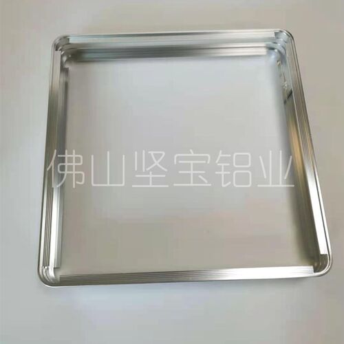 铝挤型材料折弯铝边框 圆角一体铝框 广告铝框 铝灯箱一体成型加