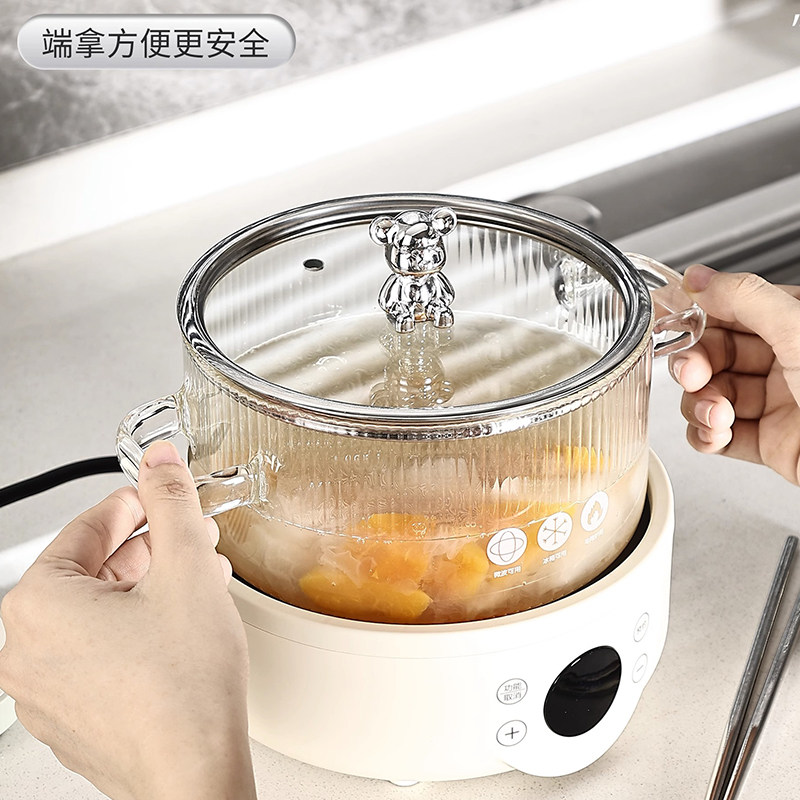 全自动高硼硅玻璃电炖锅多功能养生煲汤锅分体加热迷你宝宝辅食锅