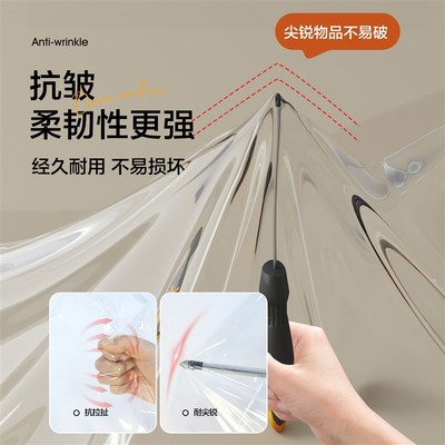 夏季空调房放走冷气挡风门帘免打孔磁吸防油烟透明帘隔断帘子