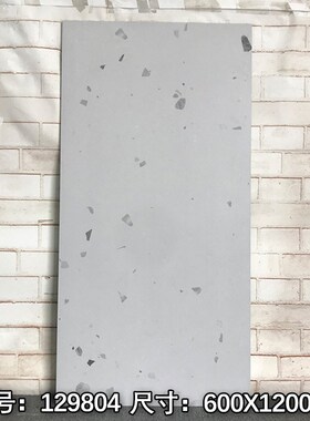 大颗粒餐厅600x120s0大板服装店客厅水磨石瓷砖地板砖灰色仿古砖