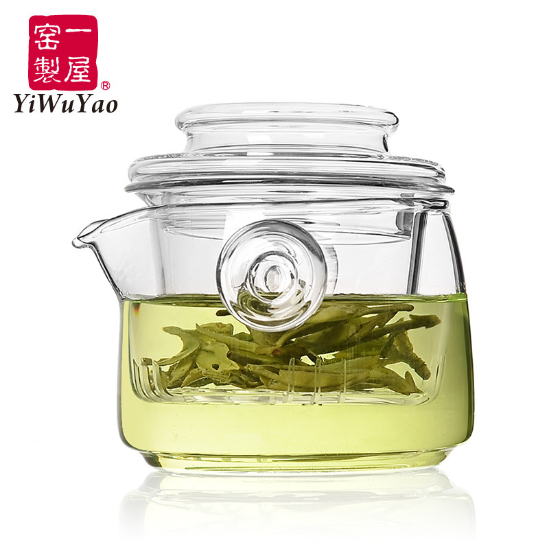 一屋窑耐热功夫玻璃茶具茶壶迷G你小手抓壶泡花茶壶过滤