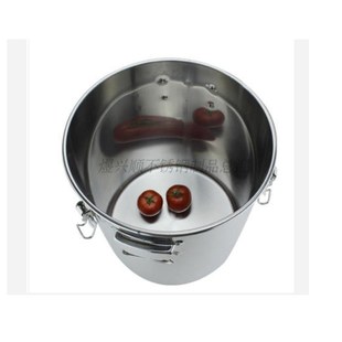 加厚雅达佳不锈钢桶带盖装米桶加储油桶大汤桶家用水桶提桶