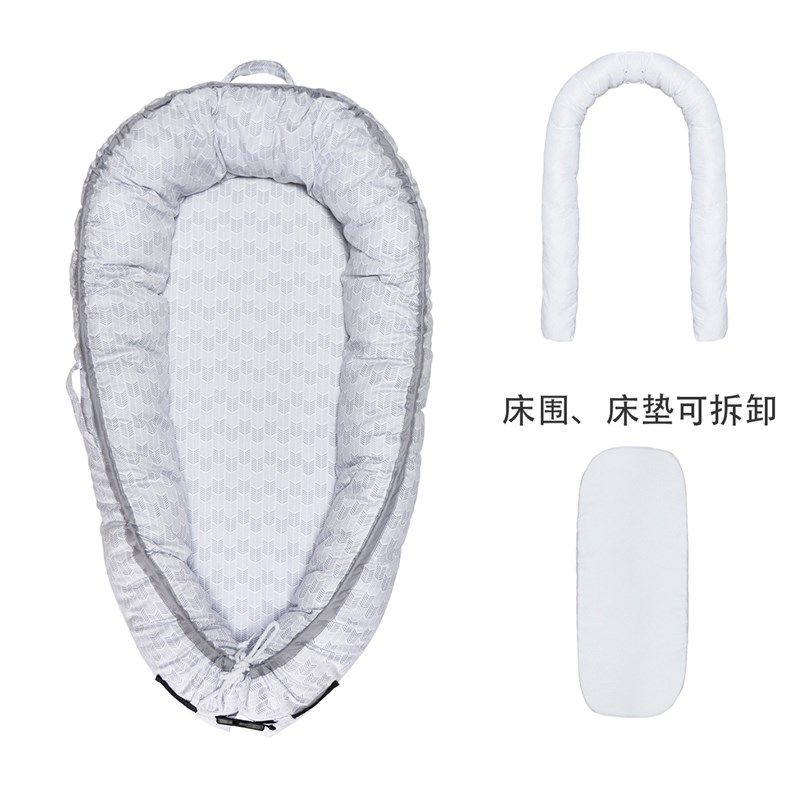 嗨豆芽欧式d婴儿床床中床宝宝新生儿bb小床睡篮旅行多功能便携式