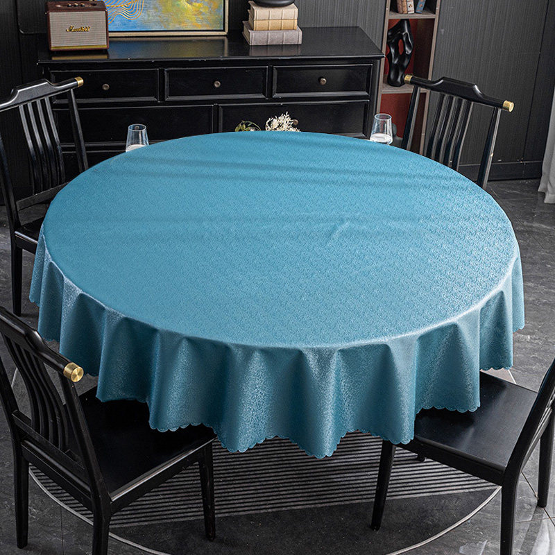 大圆形台布餐桌布防水防油免洗PU防烫圆桌子布台面布酒店餐饮餐布,居家布艺,桌布,淘宝优惠券,粉丝福利购,淘宝优惠卷