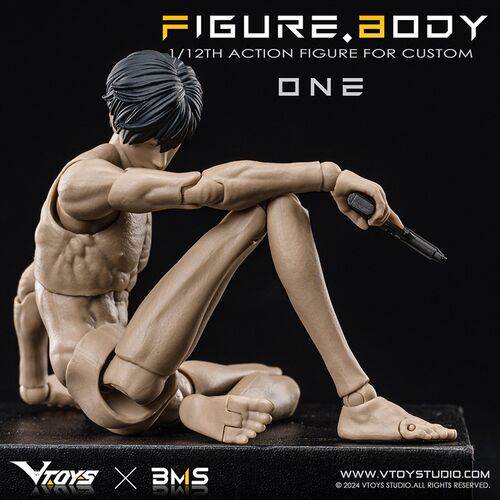 Vtoys X Bqms 1/12活动娃娃1号身体