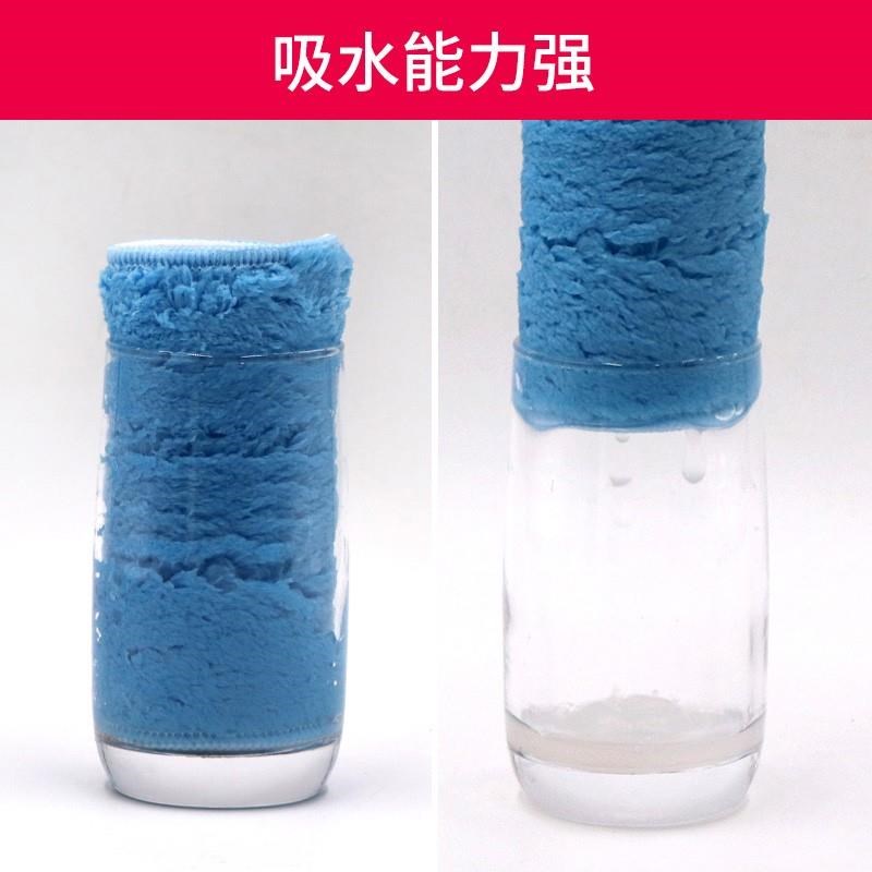 居家用尘推吸水性韩版拖布替换布粘贴式自粘平拖把布拖拖把头