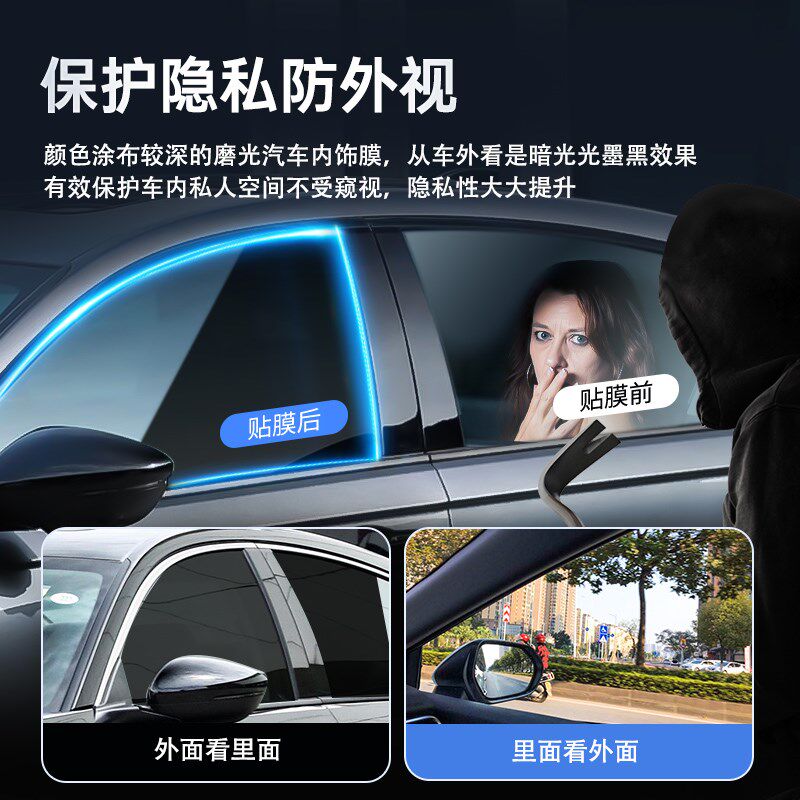 标致3008 301 308 408 508 307汽车贴膜全车膜太阳隔热车窗玻璃膜