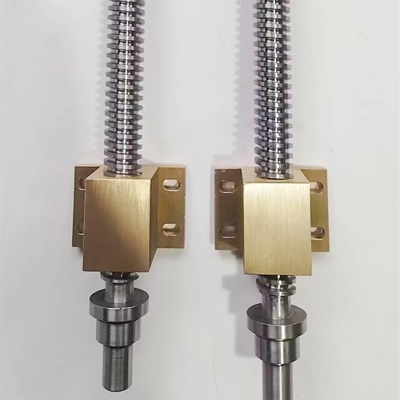 梯形丝杆螺母套装多头大导程螺杆矩形粗牙304不锈钢定制T型丝杠