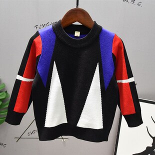 小男孩儿童7春季 男童春装 韩版 2020新款 3毛衣6洋气5帅宝宝2岁4 套装