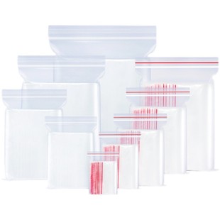 自封袋透明加厚小号塑封口食品密封袋EPE大号保鲜袋分装 塑料包装