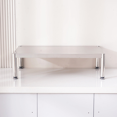 不锈钢托架可调节一层加厚置物架