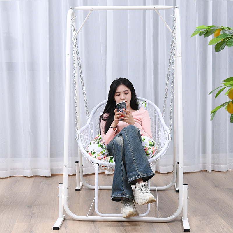 吊椅秋千室内外儿童吊篮藤椅家用阳台成人庭院单人婴儿花园摇摇椅